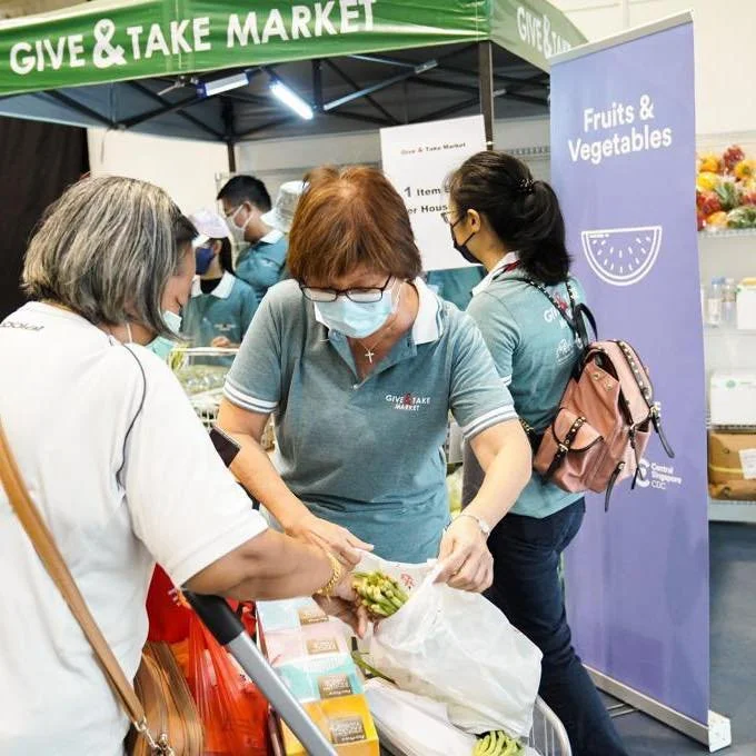 Give and Take Market @ Central Singapore CDC