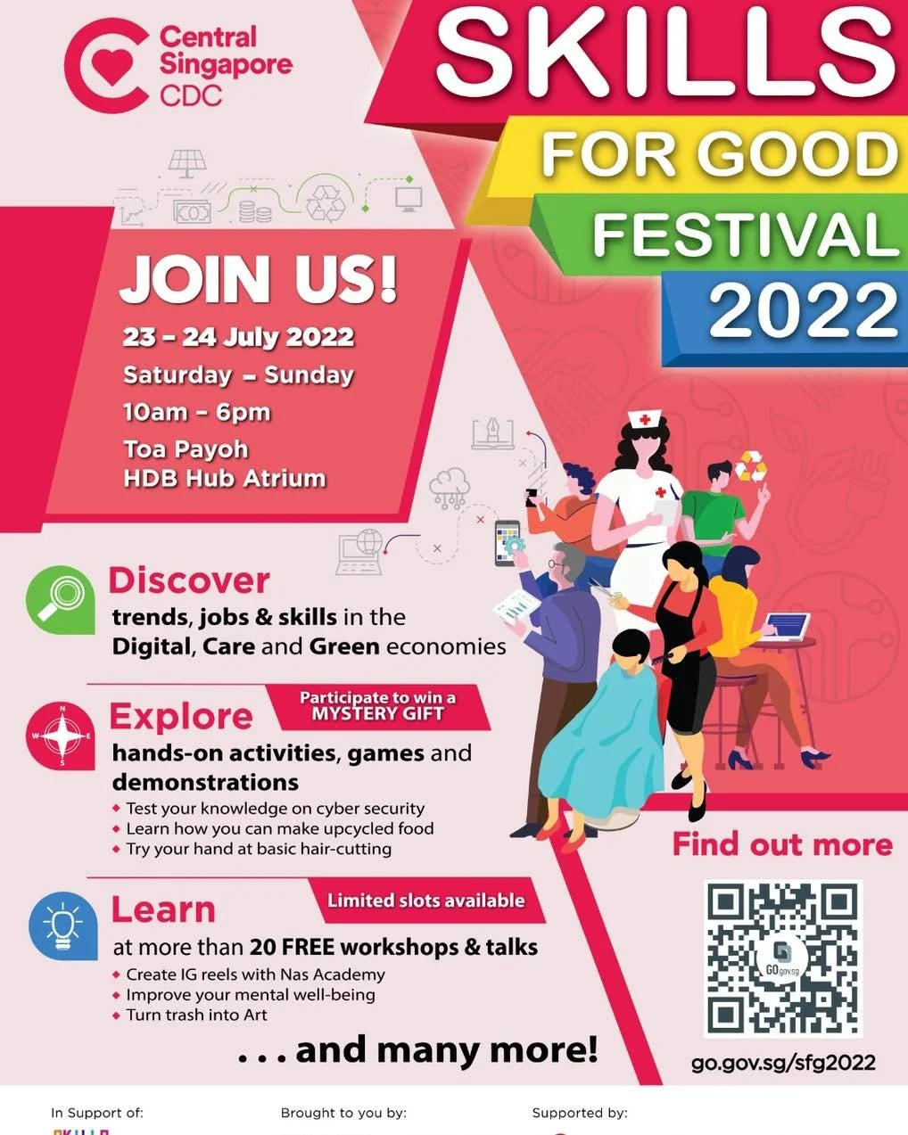 This Weekend Only: Skills for Good Festival 2022!