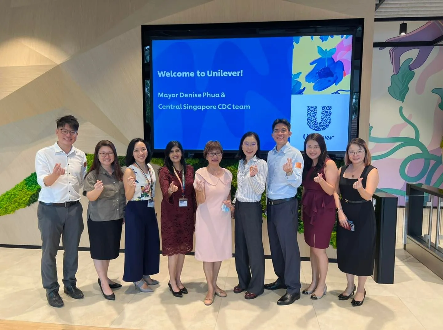 Visit to the Unilever Campus @ one-north