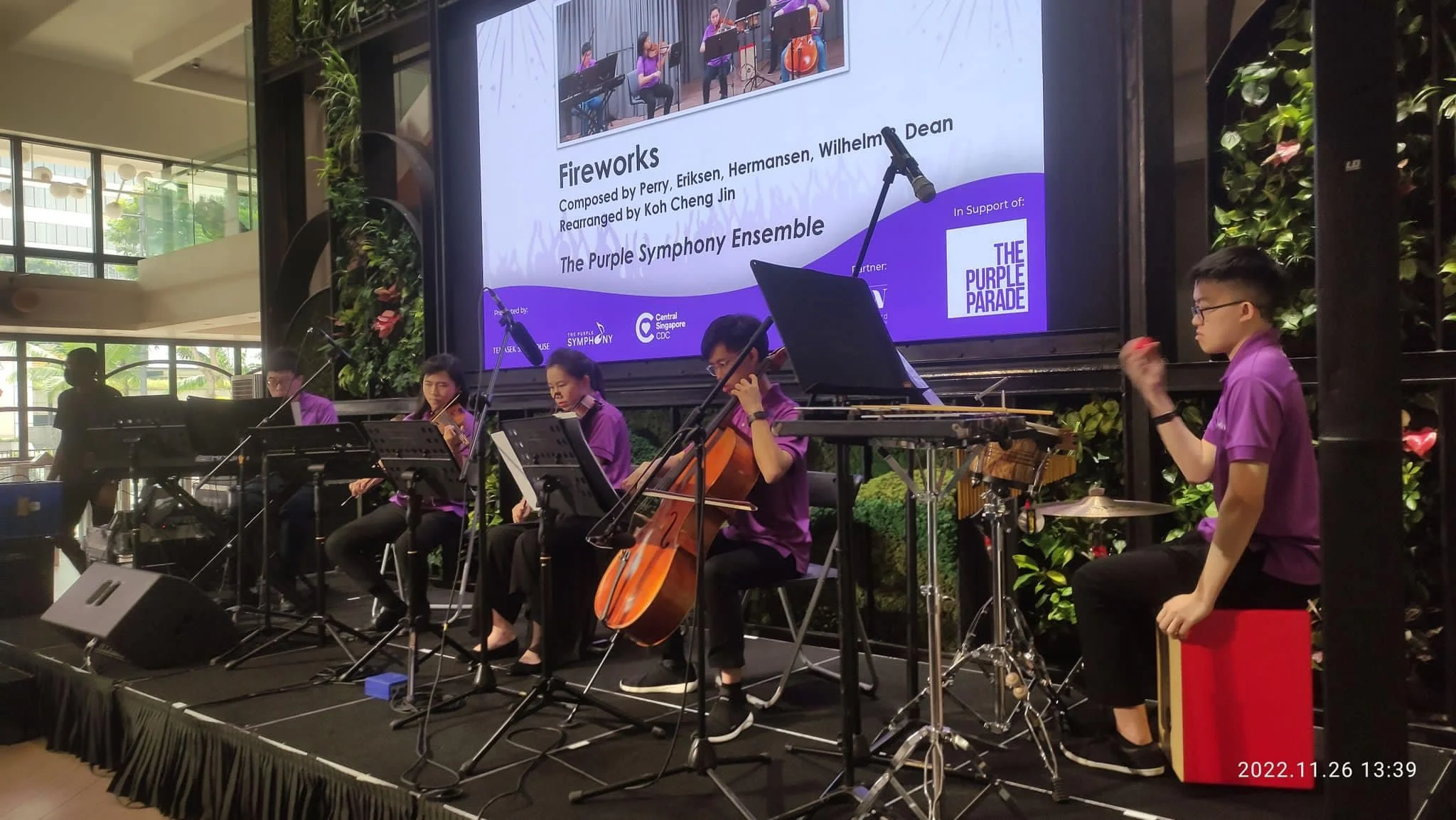 The Purple Symphony @ Temasek Shophouse