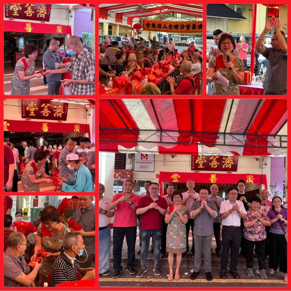 Hong Baos for Residents with Chay Sian Tang Temple
