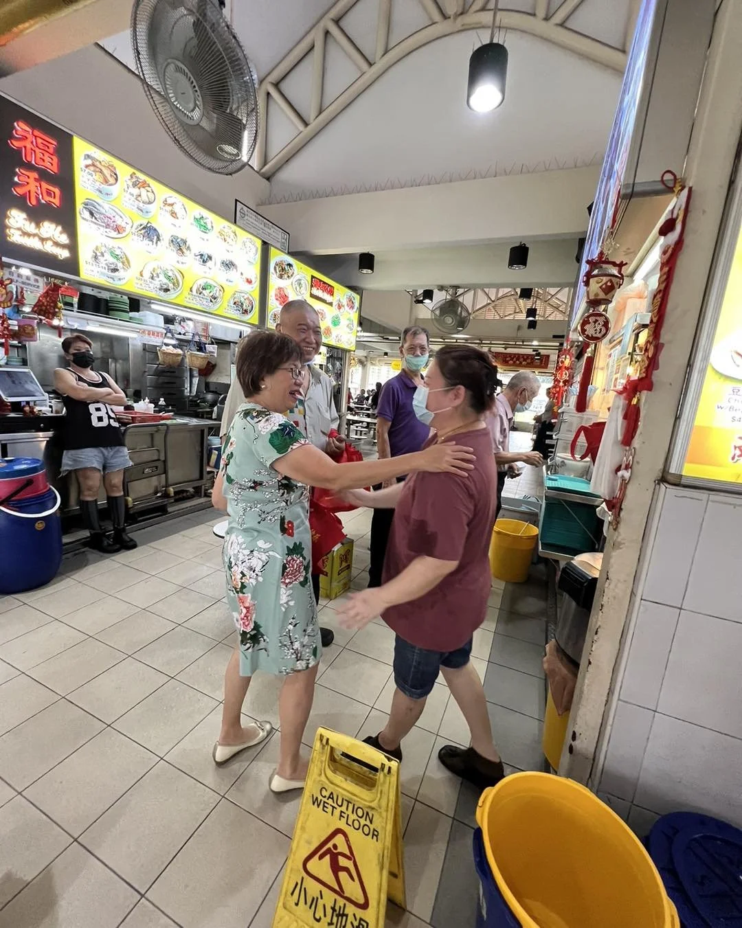 Visit to Berseh Food Centre