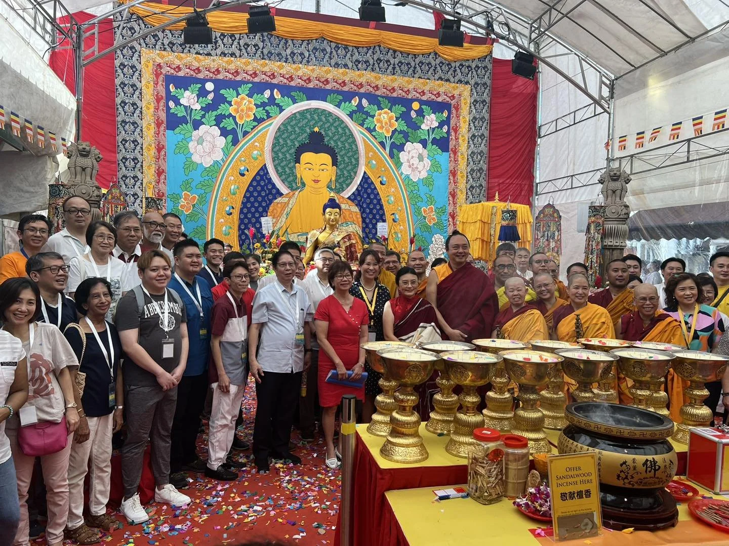 Vesak Day Celebrations with Thekchen Choling Temple