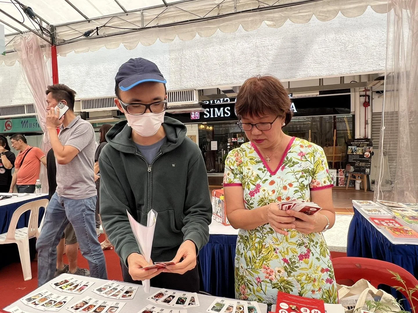 Bilingual Book Fair Bras Basah Complex — Denise Phua