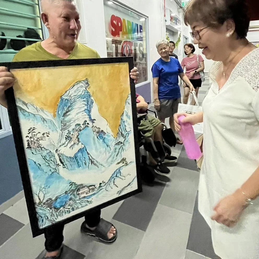 A Painting from Mr Tham