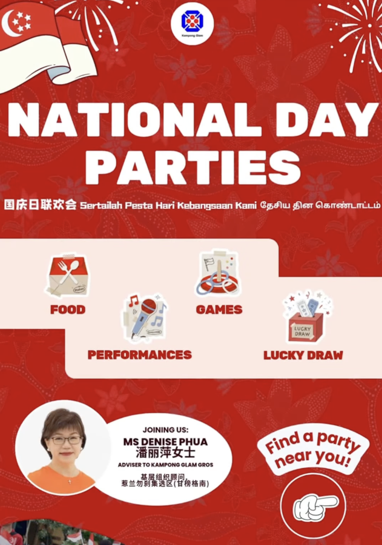 10 Parties, 1 Singapore!