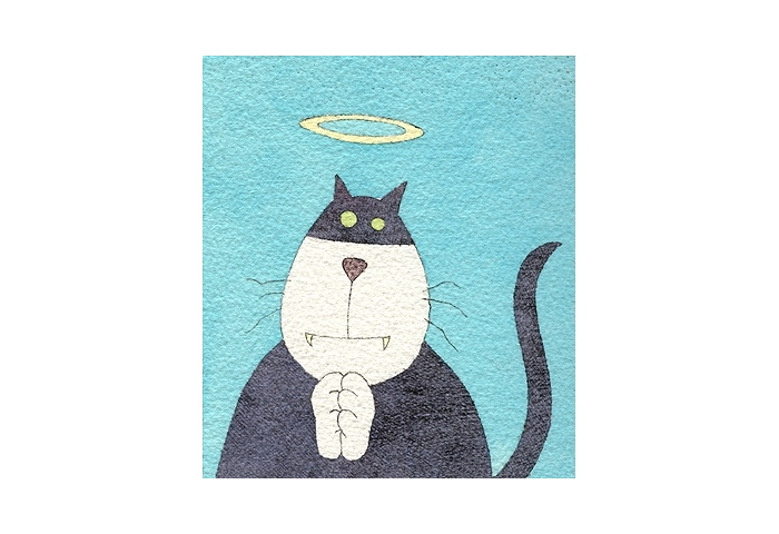 Saintly Cat