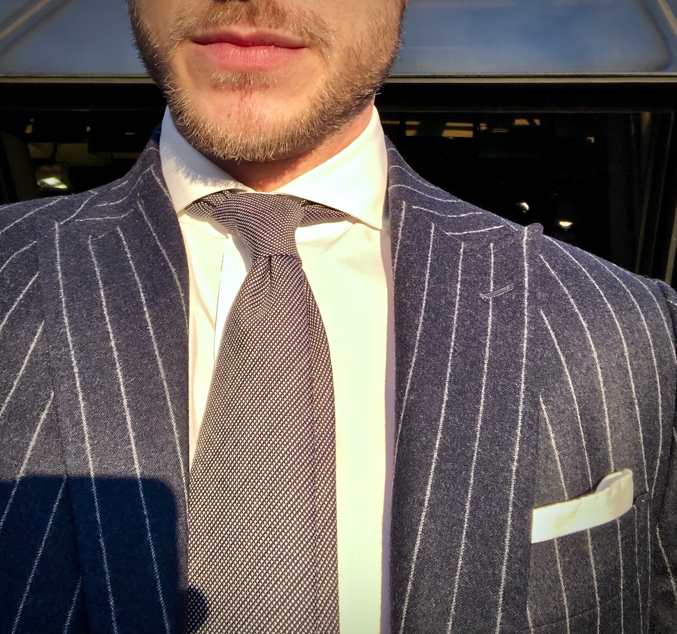 Tried to hide the phone’s shade but to no avail: it’s a selfie, guilty as charged. Photo credit: Luca Montini