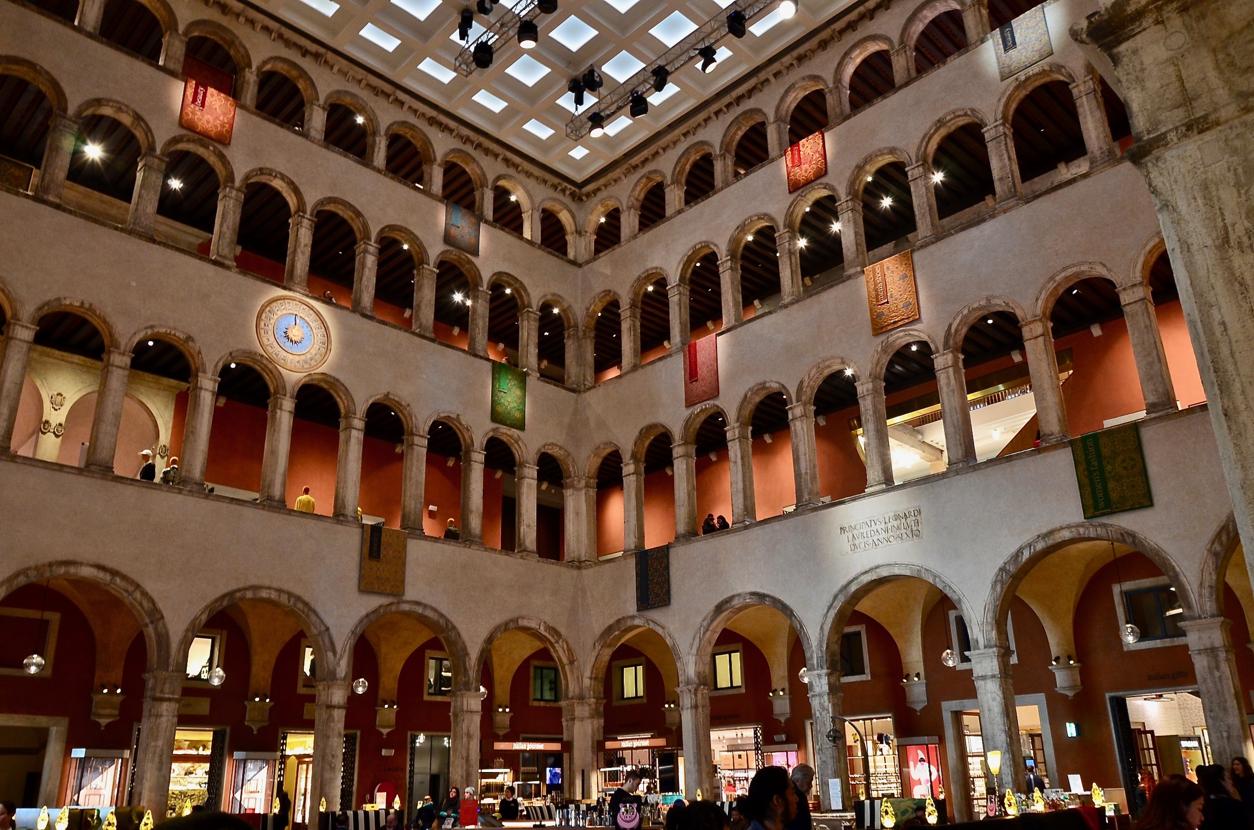 A shot of Fondaco dei Tedeschi, the new mecca for luxury shopping in Venice. Astonishing place. Photo Credit: @LucaMontini