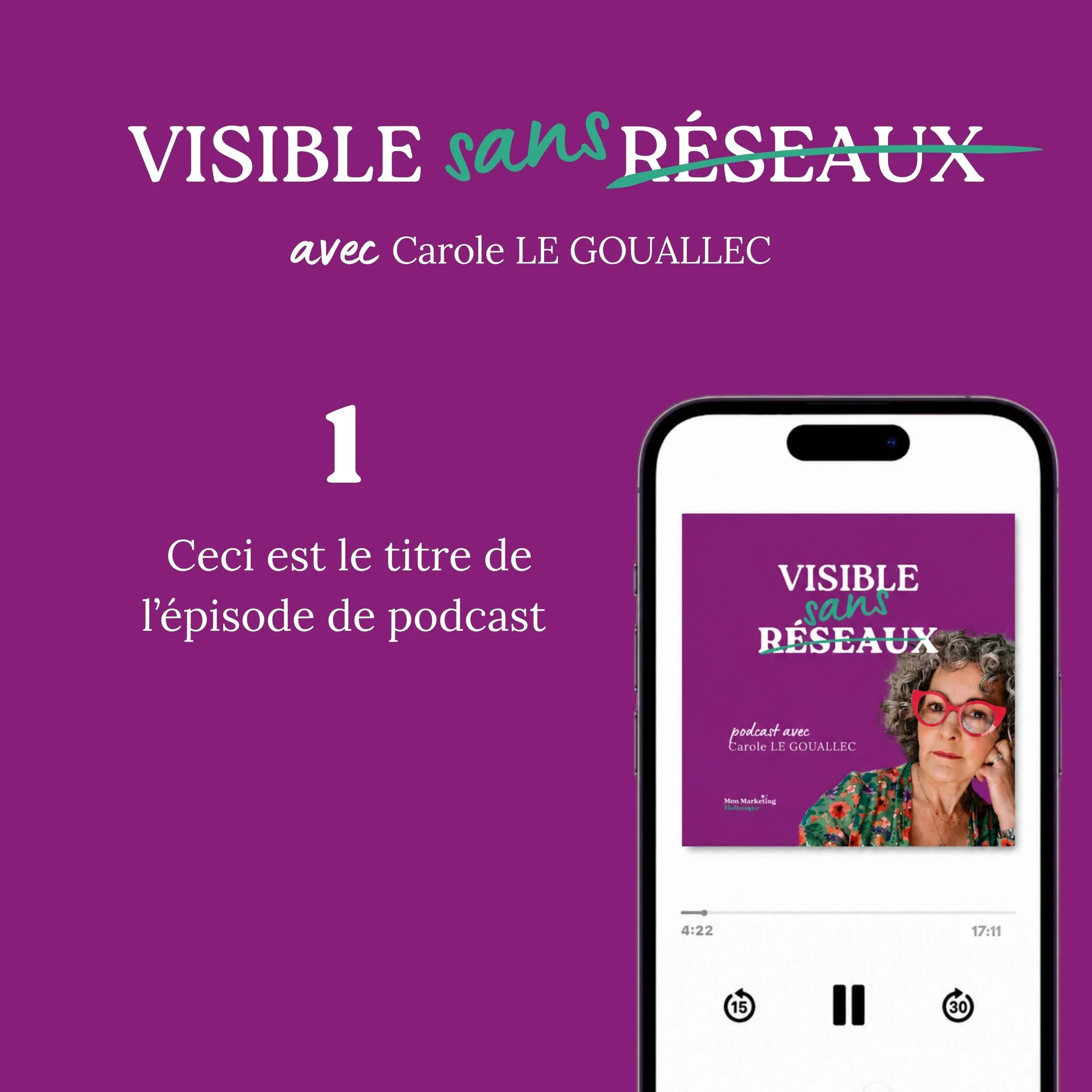 [TEMPLATE] #: titre de l’épisode
