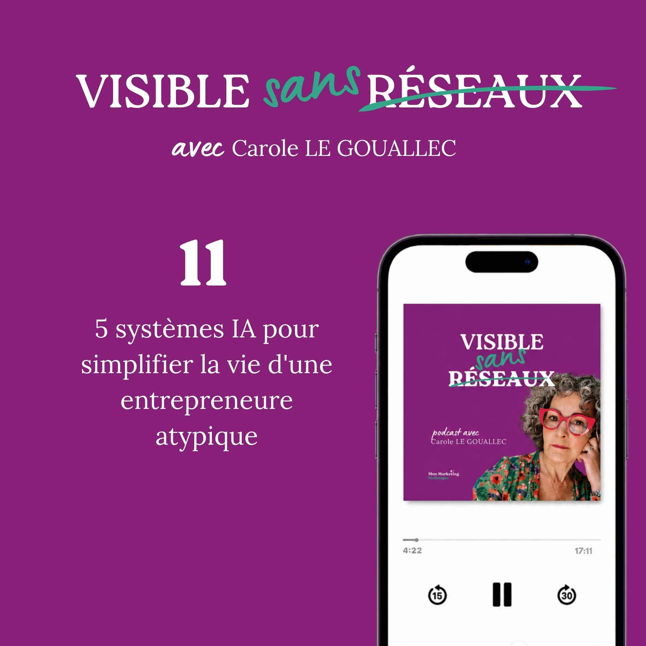 11- 5 automatisations IA pour entrepreneure atypique
