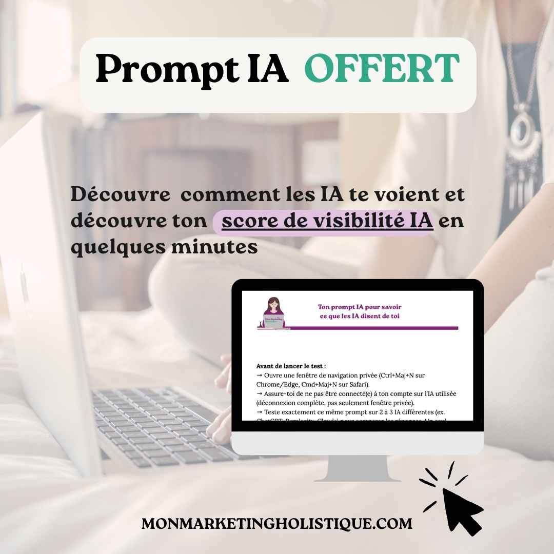 Prompt OFFERT: ton score de visibilité IA