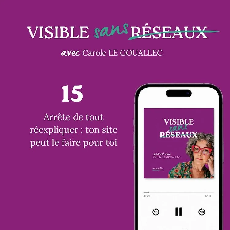 15-Arrête de tout réexpliquer : ton site peut le faire pour toi