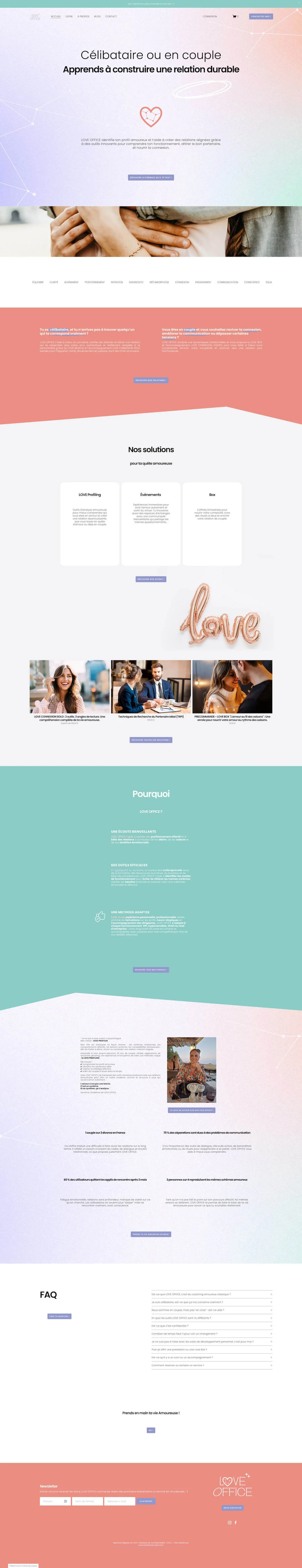 exemple d'un site de coaching amoureux