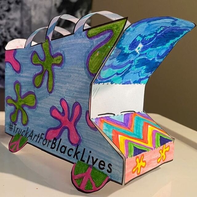 #TruckArtForBlackLives 🌸✌️