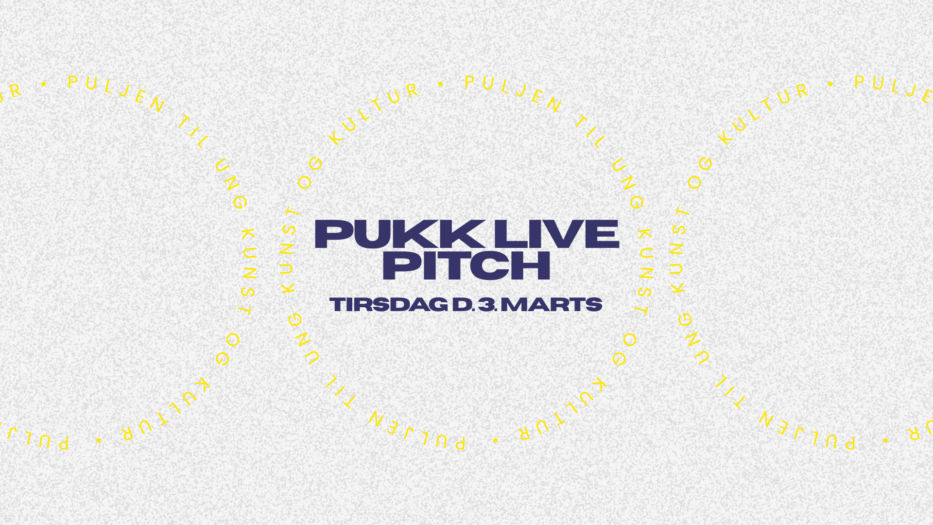 PUKK Live Pitch x Aarhus Volume
