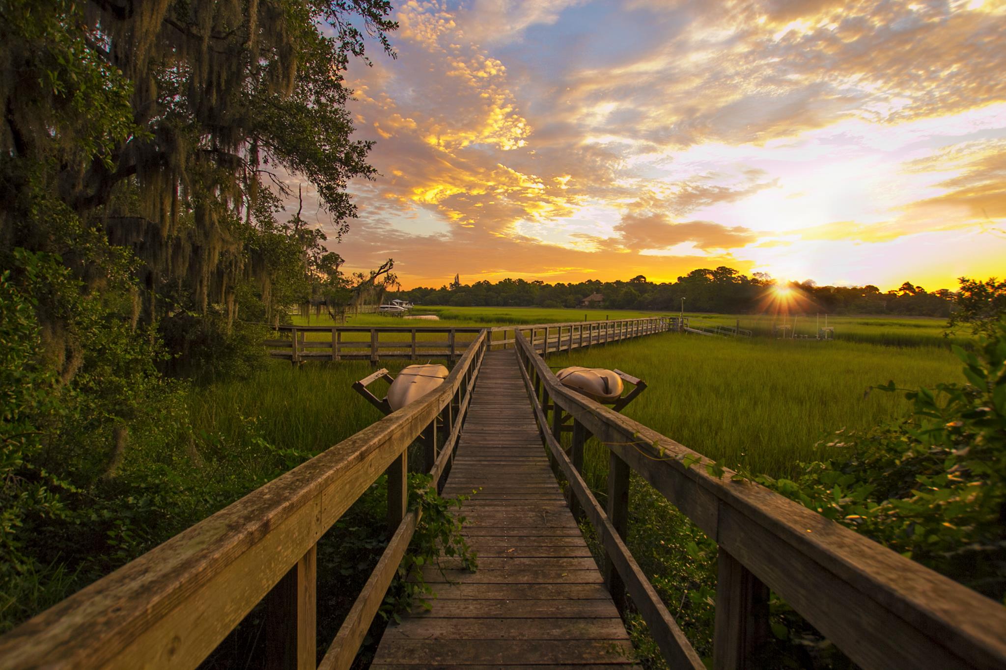 Sunrise Over The Molasses 