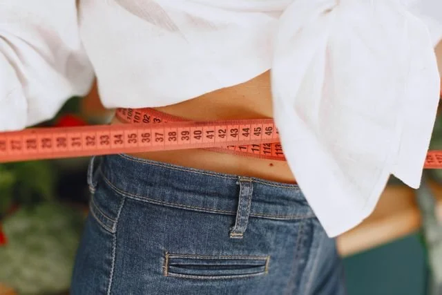 tape measure around waste