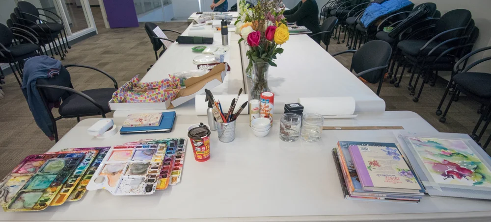 Teaching Moments in Watercolour