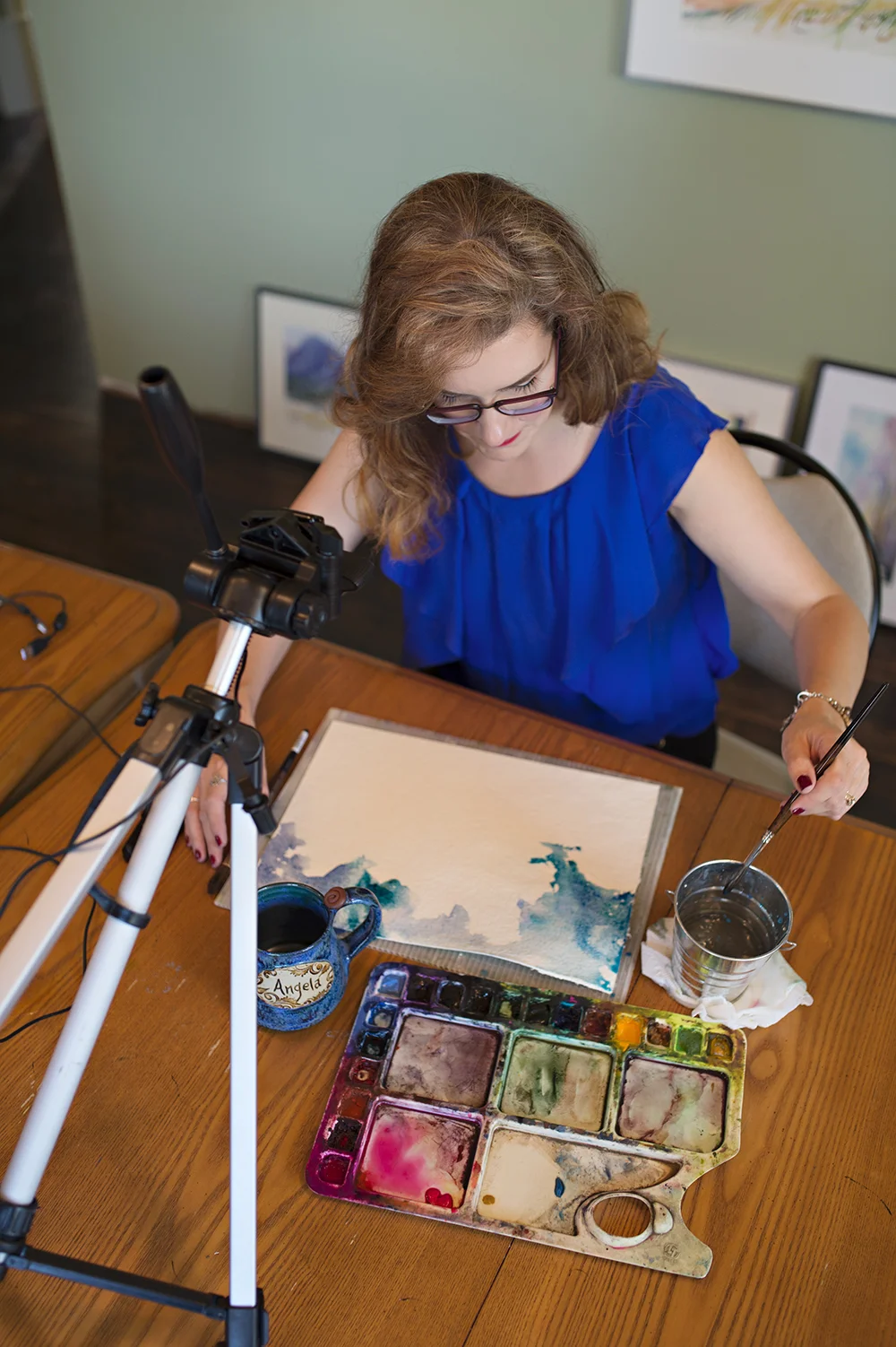 Going Live: My Checklist for a Painting Lesson on YouTube Live