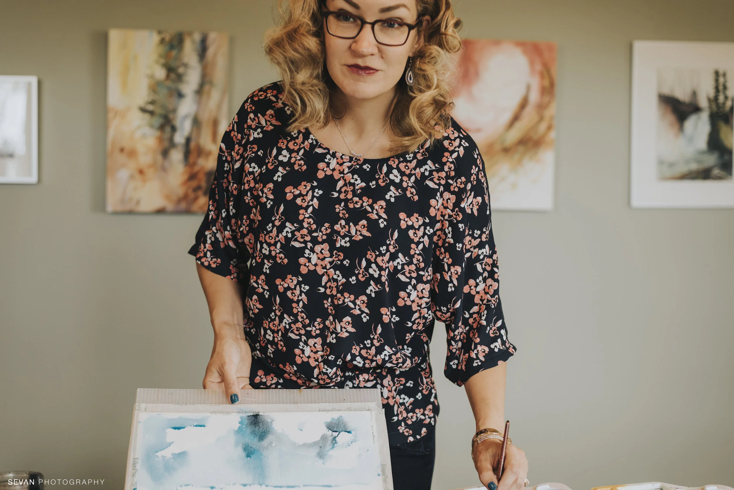 Creating Personal Connections with Watercolour Workshops