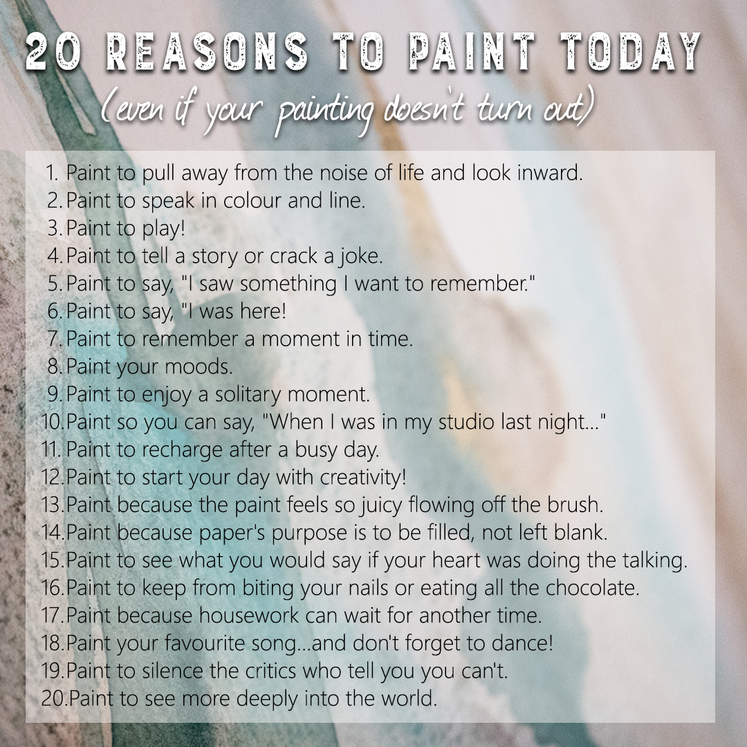 Failed Paintings Have a Purpose!