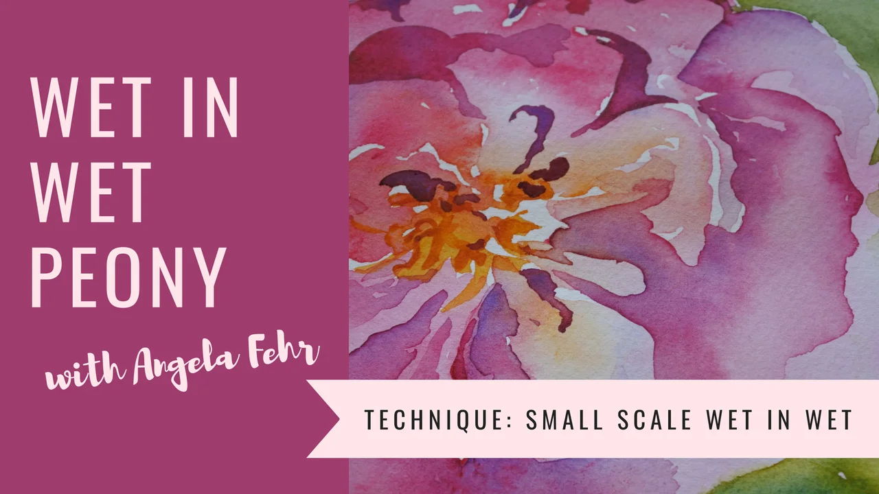 Reckless Abandon: Wet-In-Wet watercolor techniques