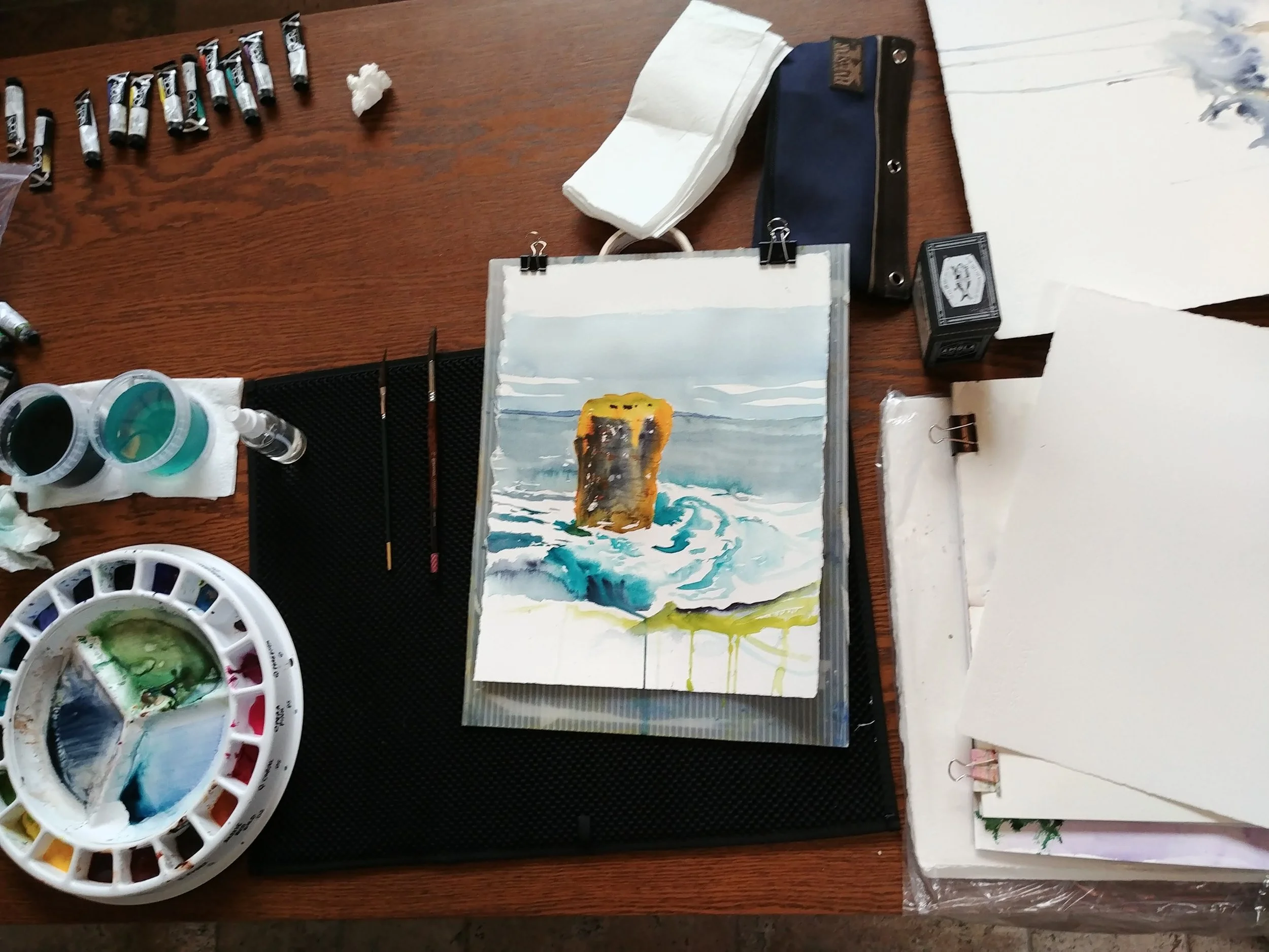 Painting Workshop: What I learned in Ireland