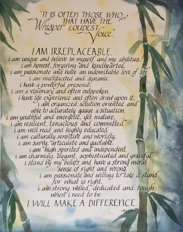 My First Calligraphy Painting