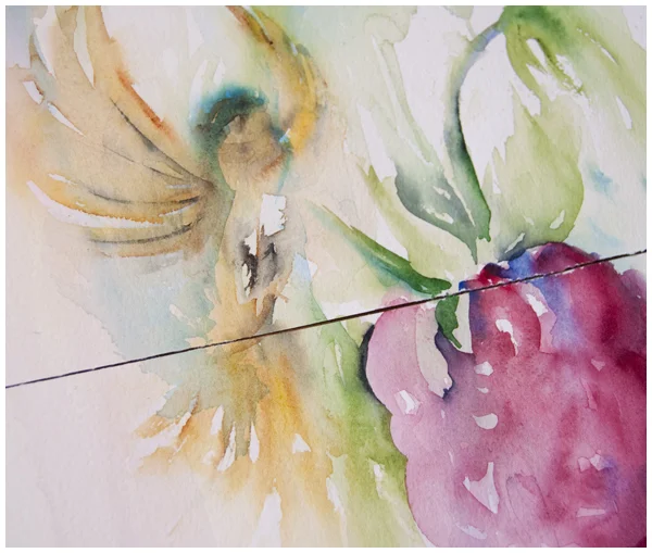 Watercolour Wings: Adding Motion to a Painting