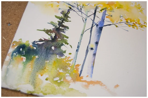 Experimenting with Colour in Landscape Painting