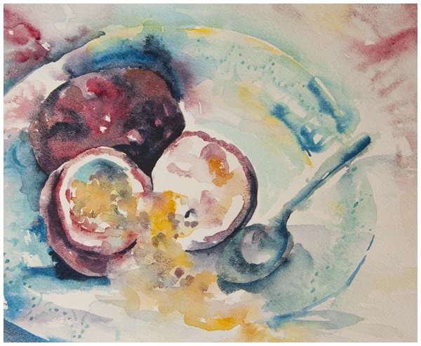 Passionfruit, Painted.