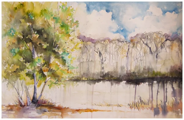 Learning Landscape Painting in Watercolour