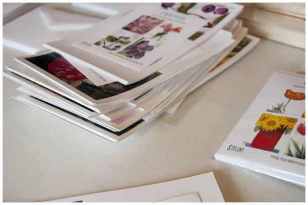Sunflowers in Watercolor