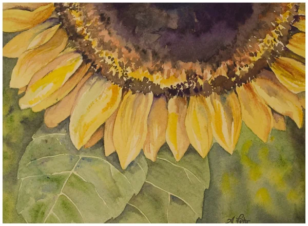 Video Tutorial: Paint a Sunflower, six part series