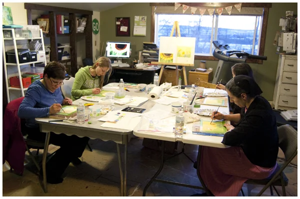 Watercolor Workshops: New Options for Learning Watercolor with Angela Fehr