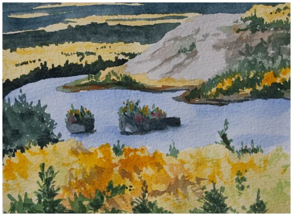 Encouraged by Growth: a painting discovery