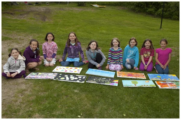 Kids' Art Class: Painting Wrap Up