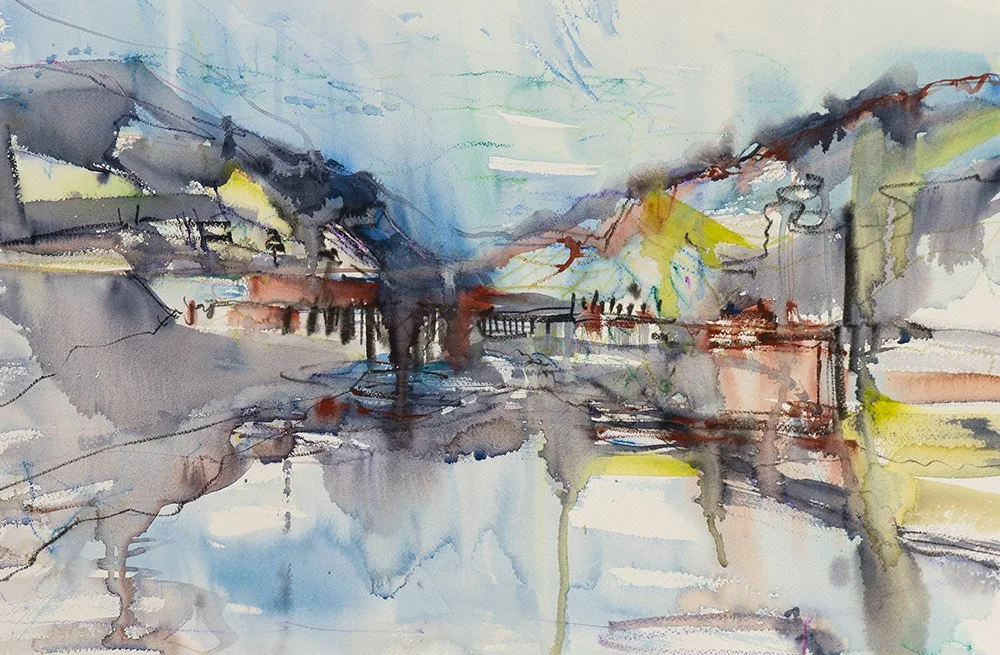 Pause Over Water