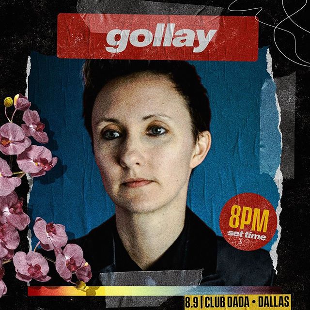 When we heard @gollaymusic we knew we had to play a show with her. The songs are powerful and front woman Rachel Gollay&rsquo;s vocals are arresting. We can&rsquo;t wait for you to experience this band from Fort Worth.⠀
Set time: 8pm