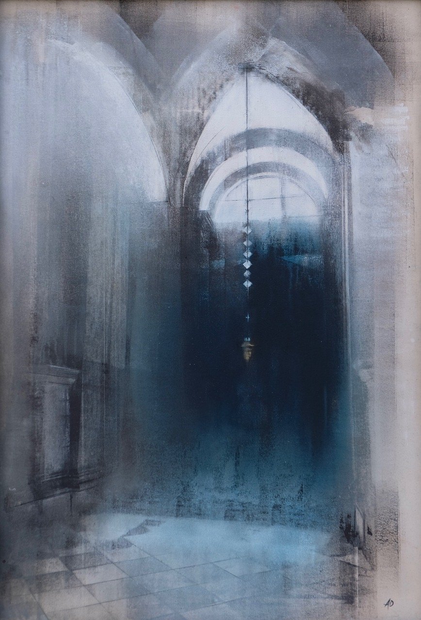 Study of Single Lamp, Frari
