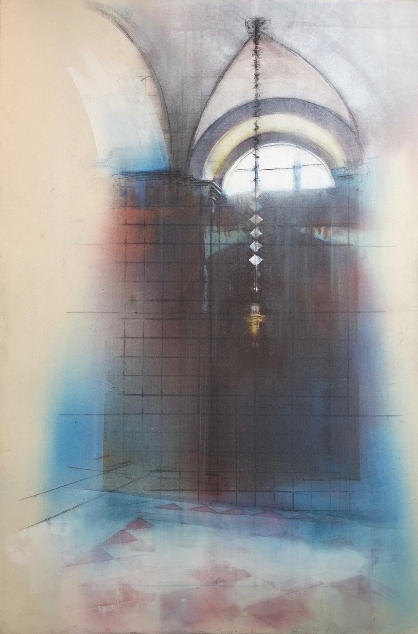 Single Lamp, Frari, Venice