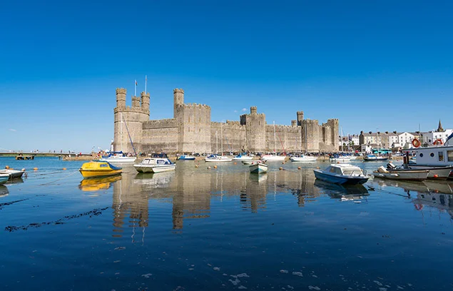 caernarfon castle (Photo credit: https://cadw.gov.wales)