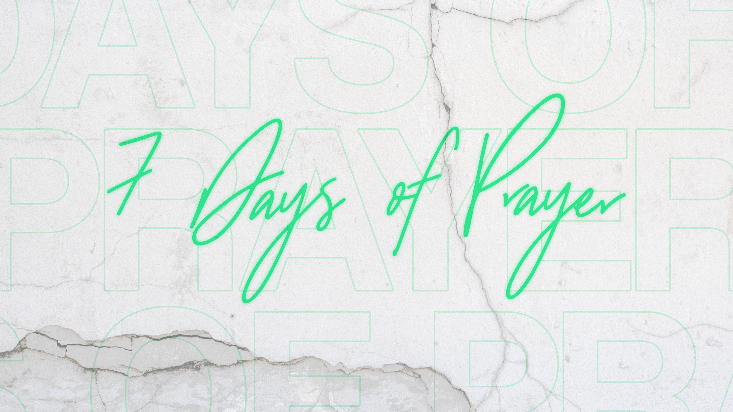 7 Days of Prayer 