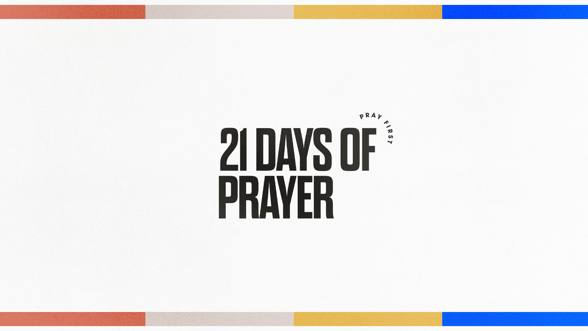 21 Days of Prayer