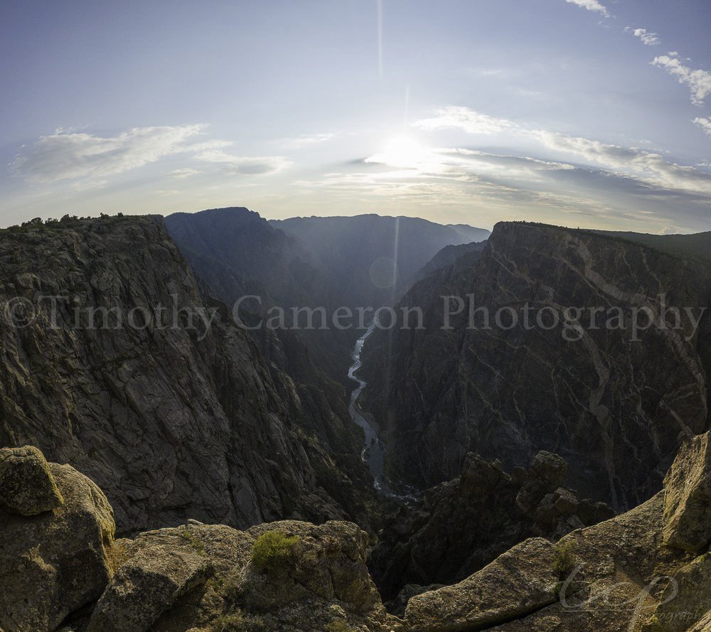 Painted Wall View - Black Canyon of the Gunnison National Park 