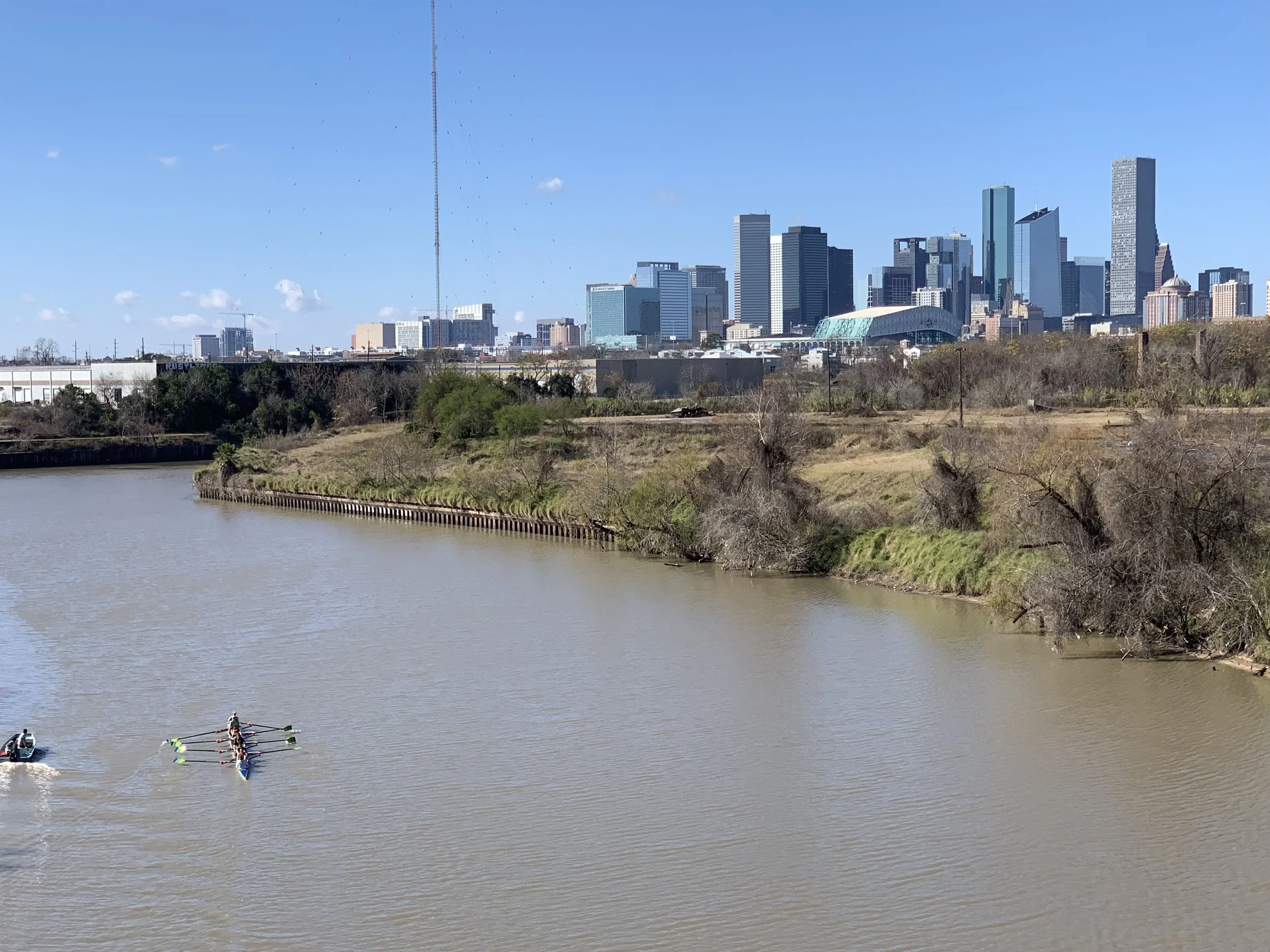 Rowing with a view
