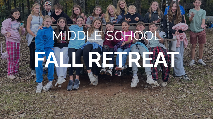 Middle School Fall Retreat 