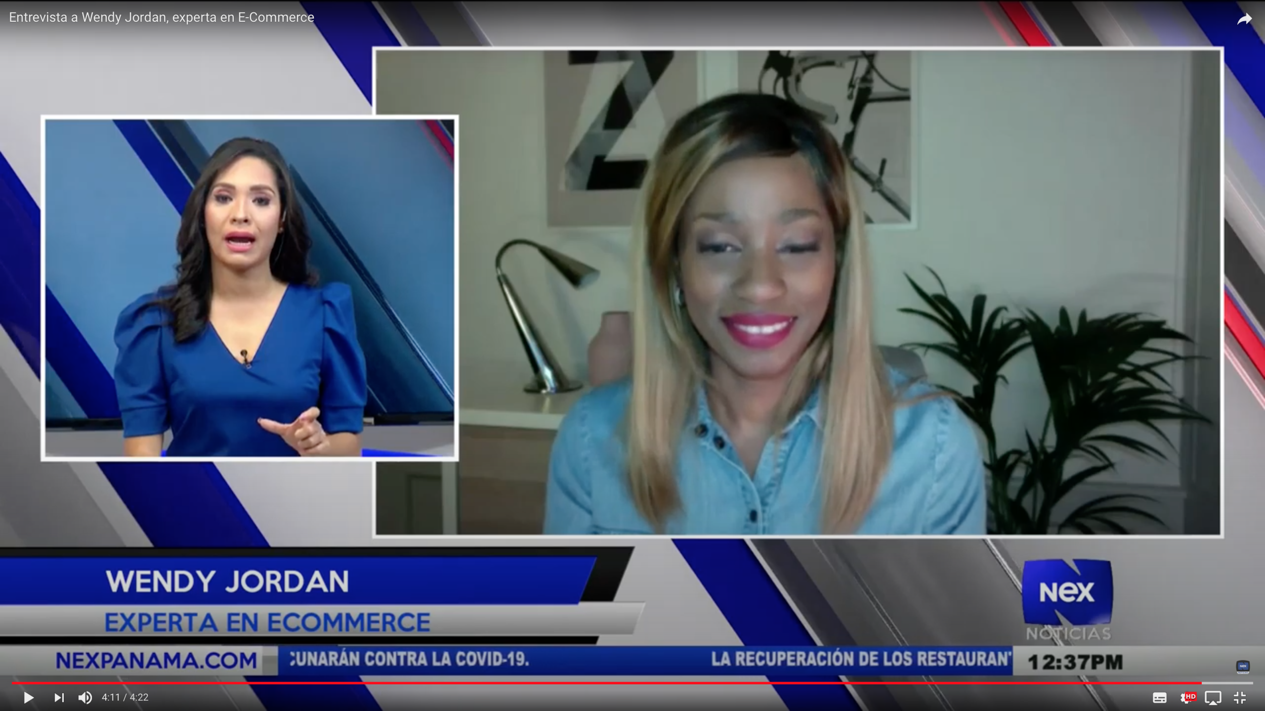 NEX Noticias: Entrevista a Wendy Jordan, experta en E-Commerce