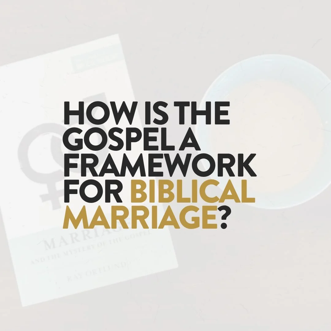 Starting June 3rd, one of our summer book studies will be going through Marriage and the Mystery of the Gospel by Ray Ortlund Jr. Ray Ortlund traces marriage throughout Scripture&mdash;from the first marriage in the garden of Eden to the ultimate mar